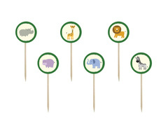 Szafari csákányok - 7 cm - 6 db.