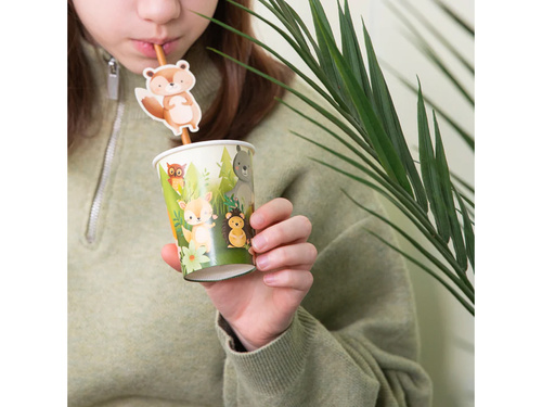 Forest Friends papírpoharak - 220 ml - 6 db.