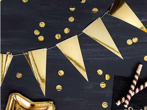 Flagstaff füzér arany - 215 cm - 1 db.