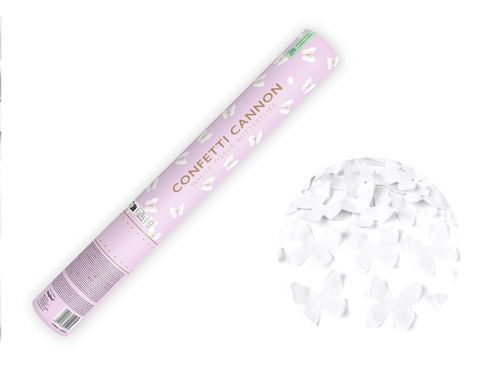 Fehér pillangó lövőcső 40 cm 1 db.