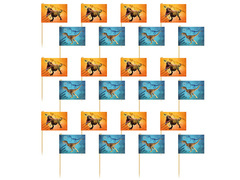 T-Rex muffin kiszúrók - 24 db.