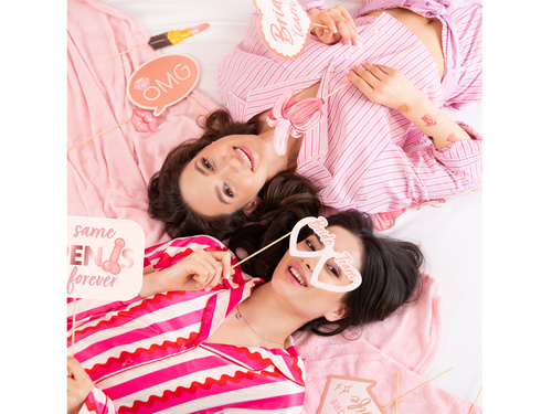 Fotó kellékek a leánybúcsúra - 12 db.