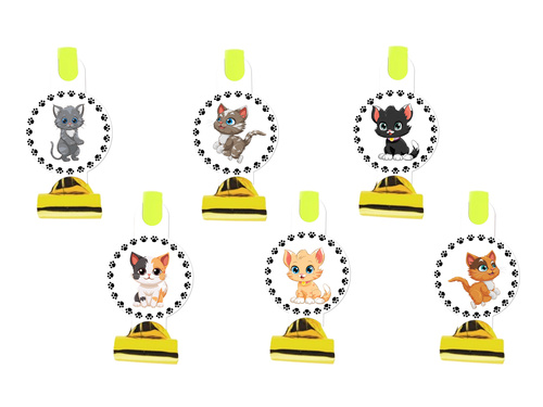 Trombitafüttyök kitekert macskák - 6 db