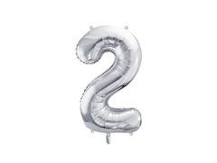 Fólialufi 2 ezüst - 72 cm - 1 db.