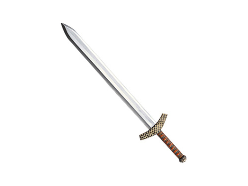 Fém műanyag keresztes lovag kardja - 86 cm