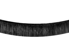 Függöny - fekete függöny - 30 cm x 300 cm