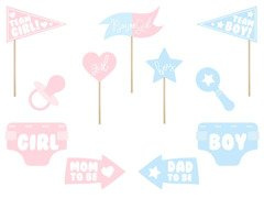 Fotó kellékek fiú vagy lány képekhez? - 11 db.