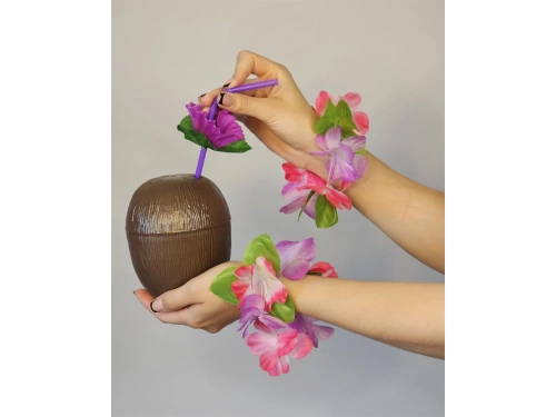 Hawaii szett lila rózsaszín - 4 elem