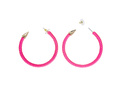 Neon rózsaszín fülbevaló