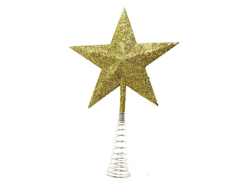 Arany karácsonyfa csillag - 23 cm - 1 db.