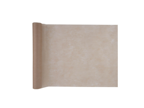 Nem szőtt asztali futó dekoráció - kraft - 30 cm x 10 m - 1 db.