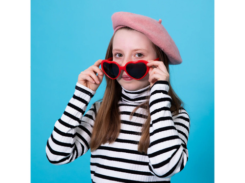 Szív alakú poharak - 1 db.