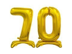 70 arany - 74 cm-es fólialufi készlet