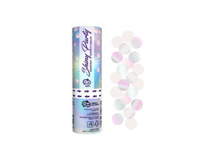 Lövőcső - irizáló körök - 15 cm - 1 db.