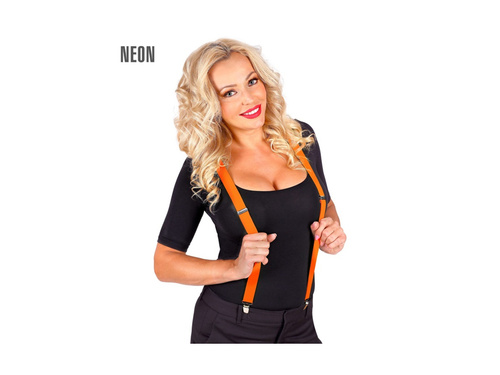 Neon narancssárga diszkó fogszabályzó