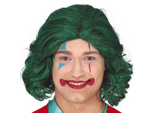 Zöld bohóc paróka - 1 db.