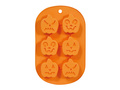 Halloween tökös kekszforma - 6 db.