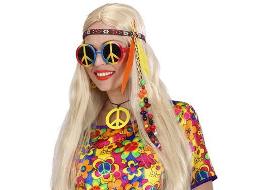 Hippi fejpánt gyöngyökkel