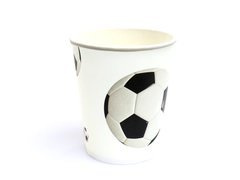 Papírpoharak Football - 250 ml - 6 db.