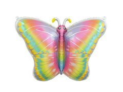 Pasztell pillangó fólialufi - 1 db.