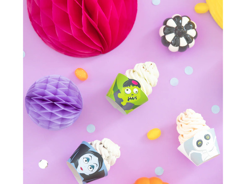Monsters cupcake liners - 6 db.