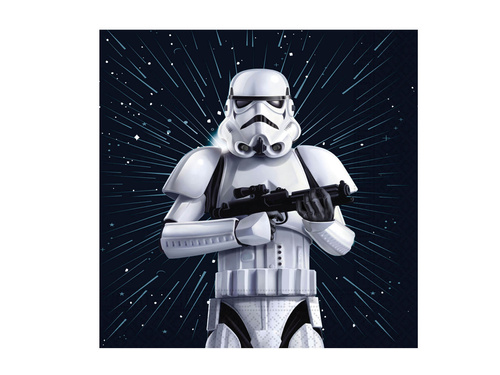 Star Wars születésnapi szalvéták - 33 cm - 20 db.