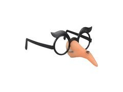 Boszorkány orr és szemüveg - 1 db.