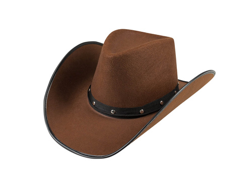 Barna cowboy kalap - 1 db.