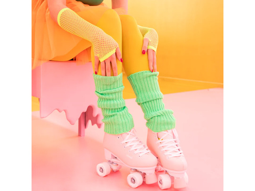 Sárga hálós kesztyű - 24 cm