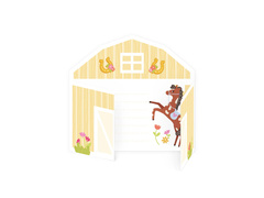 Születésnapi meghívók Lovak - 6 db.