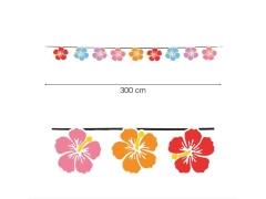 Trópusi virágfüzér - 300 cm - 1 db.