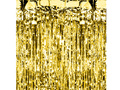 Aranyszínű fém ajtófüggöny - 200 cm x 100 cm