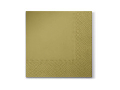 Arany szalvéták - 33 cm - 20 db.