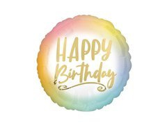 Boldog születésnapot ombre fólialufi - 43 cm - 1 db.