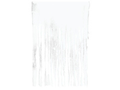 Fehér halloweeni ajtófüggöny - 100 x 200 cm - 1 db.