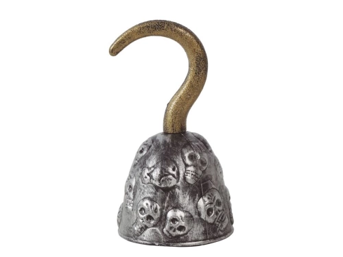 Kalózhorog koponyákkal - 1 db.