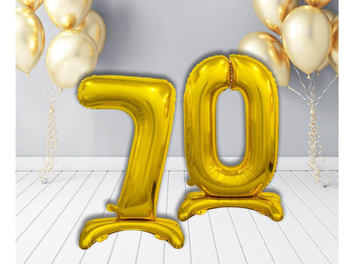 70 arany - 74 cm-es fólialufi készlet