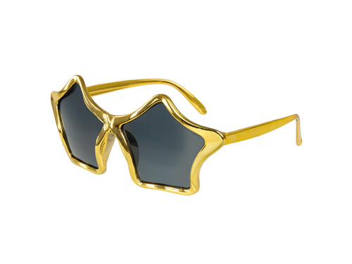 Csillagszemüveg - arany - 1 db.