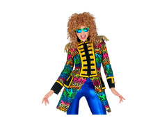 1980-as évekbeli jelmez - hosszú parádés kabát