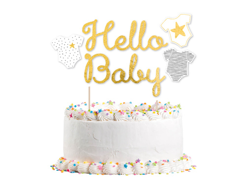 Hello Baby tortadísz - 1 db.