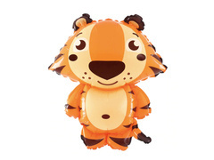 Dekoráció Fólia lufi Tigris - 63 cm - 1 db.