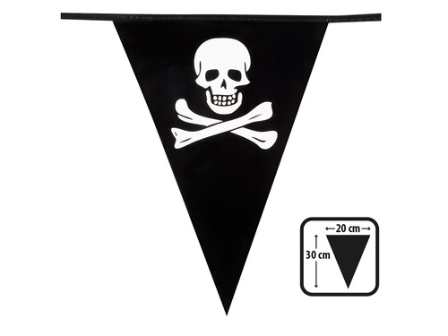 Kalóz zászló Banner - 6 m - 1 db.