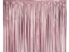 Függöny - Ajtófüggöny matt rózsaszín - 100 x 200 cm