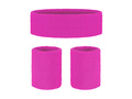 Disco 80-as évek neon rózsaszín karszalagok - 3 db.