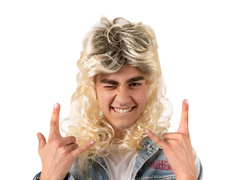 Disco szőke férfi paróka - 1 db.