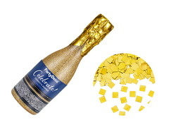 Pezsgősüveg lövőcső arany - 20,5cm - 1 db.