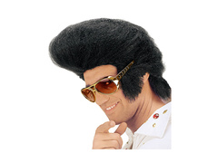 A rock'n'roll királyának, Elvisnek a fekete parókája