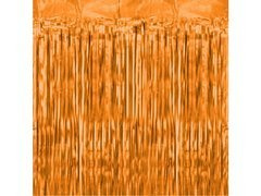 Narancssárga ajtófüggöny - 100 x 250 cm