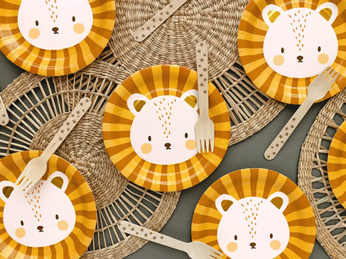 Papírtányérok Lion - 18 cm - 6 db.