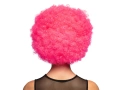 Afro rózsaszín paróka - 1 db.